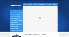 Desktop Screenshot of crystalmind.es